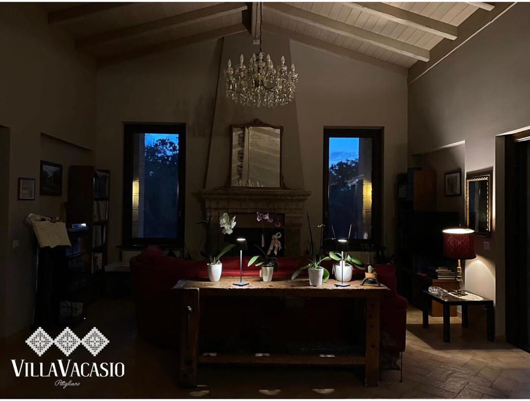 Agriturismo Eco-Bio Villa Vacasio Пітільяно Екстер'єр фото